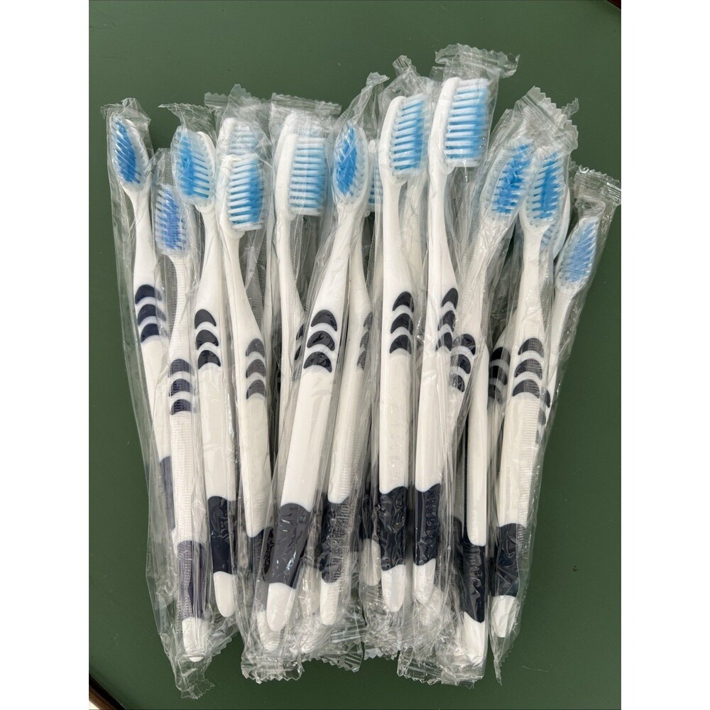 Individually wrapped single use Toothbrush, 8” Full size Guest, 20 Pack